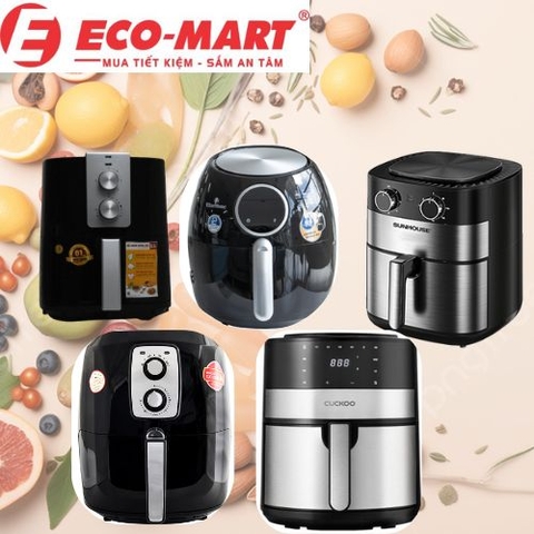 Top 5 nồi chiên không dầu dành cho gia đình từ 4 người trở lên