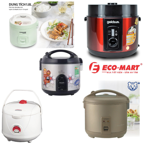 Top 5 nồi cơm điện 1,8L nên mua