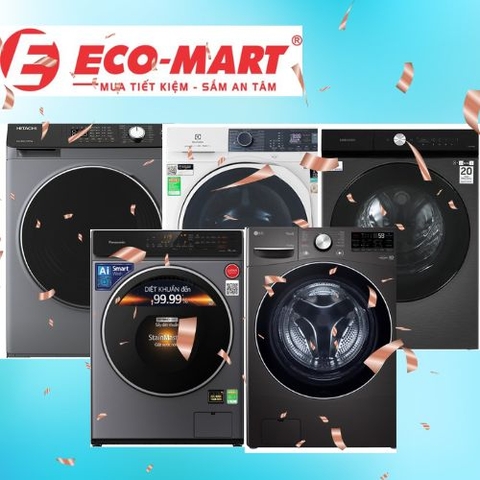 Top 6 máy giặt sấy giá tốt nên mua tại eco-mart