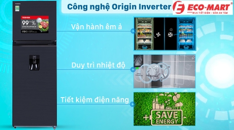 Tủ lạnh Toshiba GR-RT435WE-PMV(06)-MG và 9 điểm không thể bỏ qua