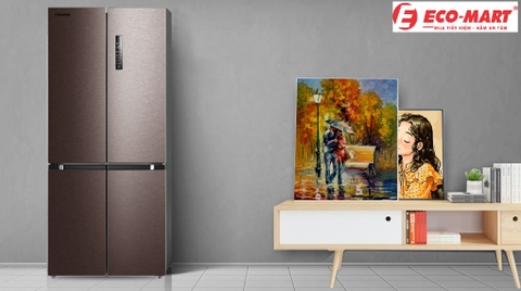 Đánh giá: Tủ lạnh Toshiba GR-RF610WE-PMV(SG) 4 cửa Inverter 511L