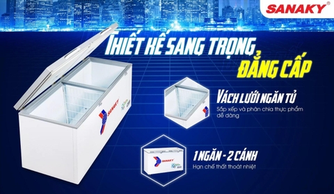 Các công nghệ nổi bật của tủ đông Sanaky VH-5699HY4K 410 lít bạn nên biết
