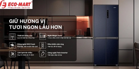 Đánh Giá: Tủ Lạnh Aqua AQR-M532XA(CBC) Lựa Chọn Hiện Đại Cho Không Gian Bếp