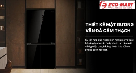 Đánh giá: Tủ lạnh Aqua  AQR-M727XA(GB)U1 Multi door 4 cửa  660 lít