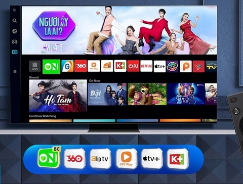 Tặng kho ứng dụng giải trí phong phú khi mua Smart Tivi Samsung tại Eco-mart T08/2023