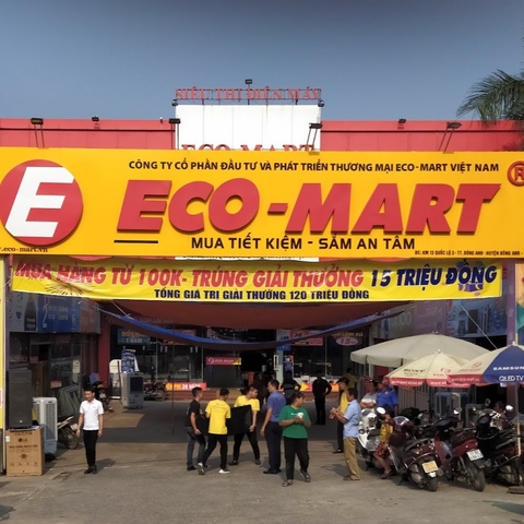 Siêu thị điện máy Eco-Mart Đông Anh - Địa chỉ tin cậy cho mua sắm điện máy