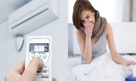 Cách dùng máy lạnh qua đêm không bị đau họng, nghẹt mũi !