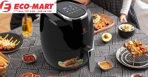 Khám phá nồi chiên không dầu giải pháp cho món ăn lành mạnh