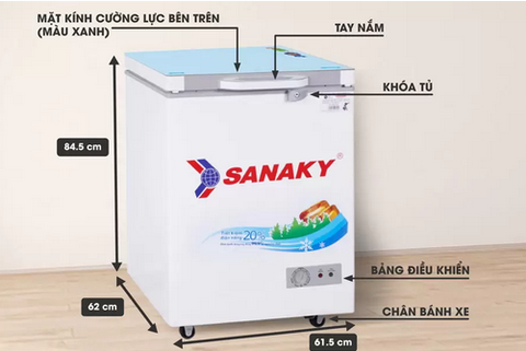 Tủ đông Sanaky 100l loại nào tốt?