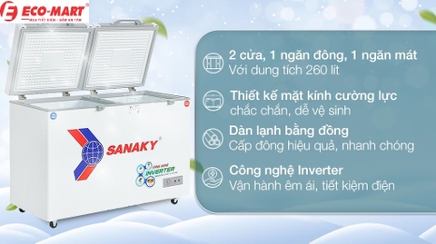 VH-3699W4K khám phá tủ đông 2 chế độ với nhiều ưu điểm nổi bật