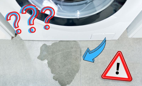Máy giặt bị rò rỉ nước - Nguyên nhân và cách khắc phục