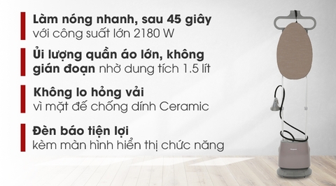 Đánh giá chi tiết bàn là cây Kangaroo KG75B11