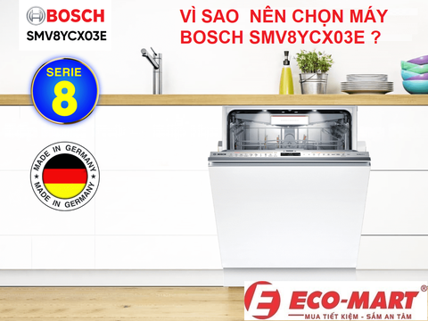 Gia đình Có Trẻ Nhỏ Có Nên Dùng Máy Rửa Bát Bosch SMV8YCX03E?