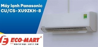 Tìm hiểu chi tiết điều hòa Panasonic Inverter 9000Btu CU/CS-XU9ZKH-8