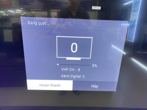 Hướng dẫn dò kênh trên tivi TCL 2023 chạy Google TV