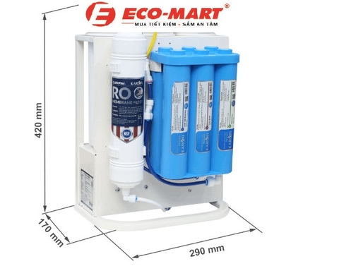 Đánh giá chi tiết máy lọc nước Karofi KAQ-U05 10 lõi