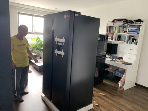 Giao Hàng: Tủ Lạnh Toshiba Tại Khu Đô Thị Mậu Lương Kiến Hưng, Hà Đông