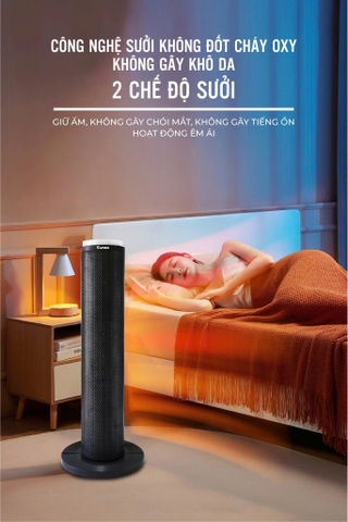 Công nghệ nổi bật của máy sưởi Rapido RCH-2000SDB