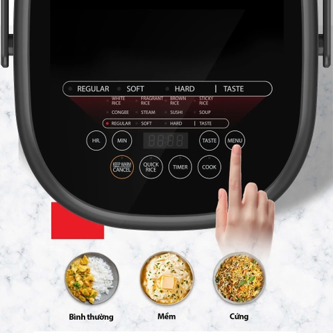 Đánh giá chi tiết Nồi cơm điện tử Toshiba RC-18DR4TVN có gì đặc biệt?