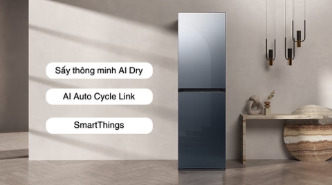 Tủ chăm sóc quần áo thông minh Samsung Bespoke DF24CB9900CRSV các tính năng
