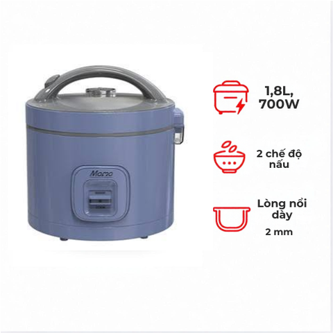 Nồi cơm điện Sunhouse Mama SHD8666V 1.8 lít