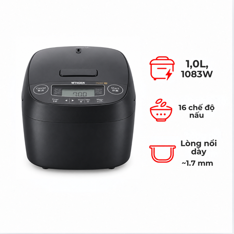 Nồi cơm điện tử cao tần áp suất IH Tiger JPV-H10W
