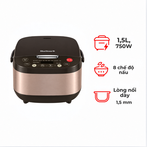 Nồi cơm điện tử Bluestone RCB-5935 1,5 lít