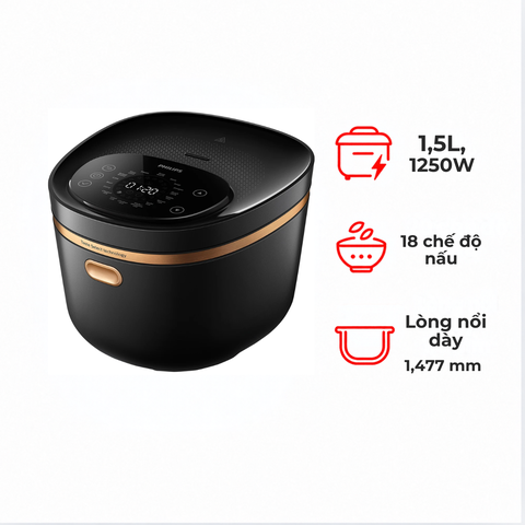 Nồi cơm điện cao tần Phillip HD4539 1,5 lít