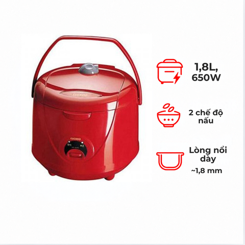 Nồi cơm điện Cuckoo CR-1021/RDVNCV 1.8 lít
