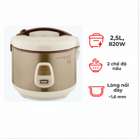 Nồi cơm điện Cuckoo CR-1413/GOIVVNCV 2.5 lít
