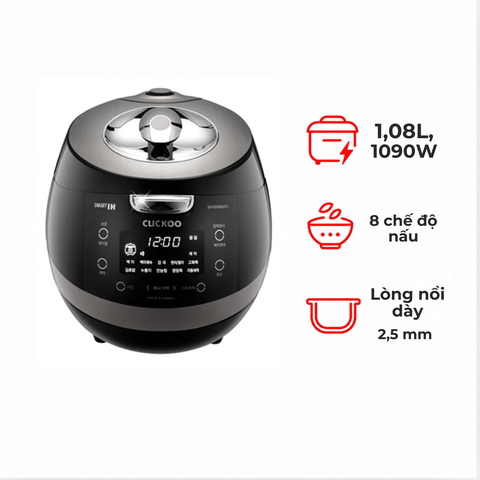 Nồi cơm điện cao tần Cuckoo CRP-BHXB0660FD 1.08 lít