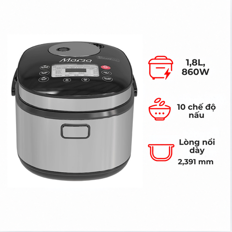Nồi cơm điện tử Sunhouse SHD8903 1.8 lít