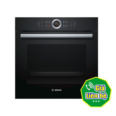 Lò nướng âm tủ Bosch HBG675BB1 Seri 8 3600W 71 lít