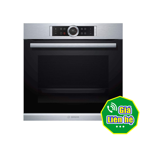 Lò nướng âm tủ Bosch HBG655BS1M Seri 8 3600W 71 lít