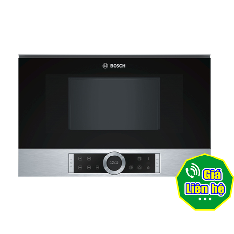 Lò vi sóng âm tủ Bosch BFL634GS1 Seri 8 900W 21 lít