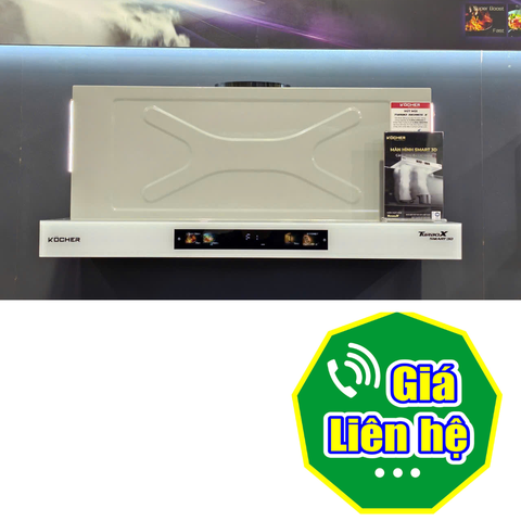 Máy Hút mùi âm tủ Kocher Turbo X3D- 350N kích thước 70cm