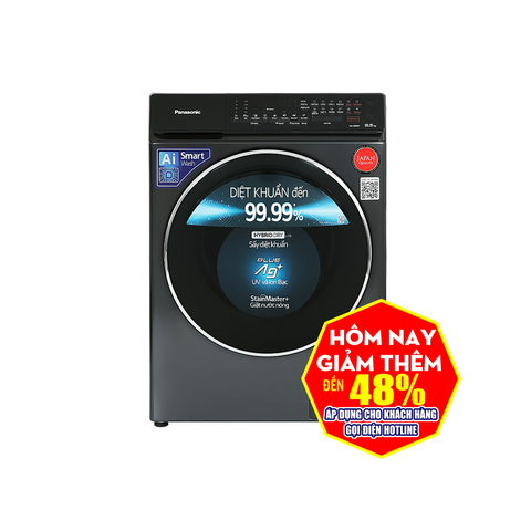 Máy Giặt Panasonic NA-S96FR1BVT 9 Kg giặt 6 kg sấy cửa ngang