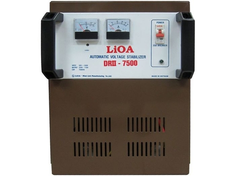 Ổn áp LIOA DRII7500 7,5KVA dải 50-250V