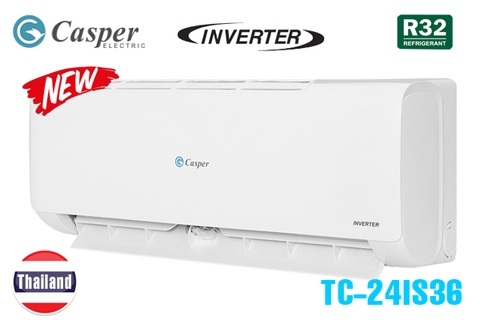 Điều hòa Casper 1 chiều  Inverter 24.000BTU TC-24IS36(I/O)