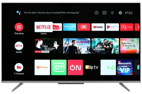 Android Tivi TCL 4K 65 inch 65P725 Mới 2021