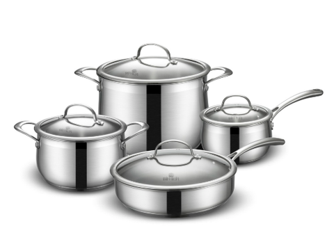 Bộ nồi Elmich Diva EL3246 2353246 4 chiếc inox 3 lớp