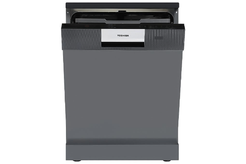 Máy rửa bát Toshiba DW-15F7(G)-VN 15 bộ , 3 giàn rửa,Sấy khí nóng