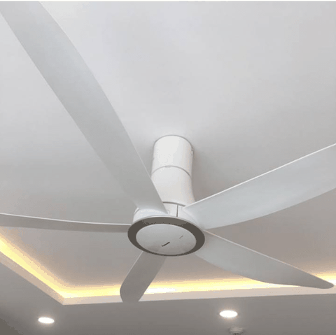 Quạt trần Panasonic 5 cánh F60TDN 37W màu trắng ngà động cơ DC