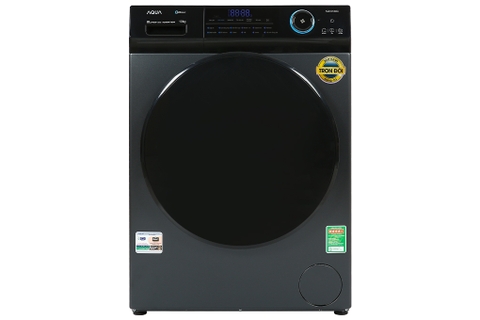 Máy giặt Aqua AQD-D1003G.BK cửa ngang Inverter 10Kg