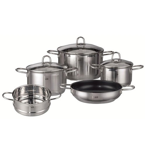 Bộ nồi Elo NEW SMARAGD 5 chiếc inox 3 lớp
