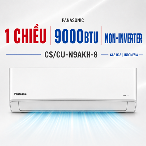 Điều hòa Panasonic 1 chiều 9000BTU CS/CU-N9AKH-8