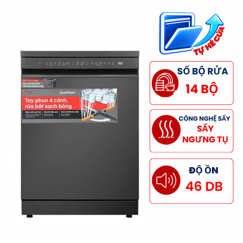 Máy rửa bát LG LDN14BLA5 đôc lập, 14 bộ