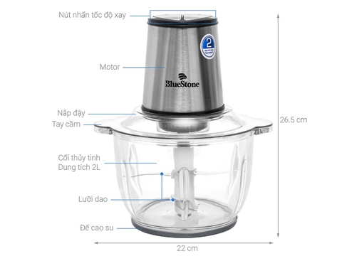 Máy xay thịt Bluestone CHB-5145