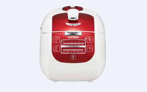 Nồi cơm điện tử Cuckoo CRP-G1015M/MWREVNCV 1.8 lít màu đỏ