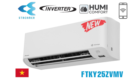 Điều hòa Daikin 1 chiều 9000BTU Inverter R32 FTKY25ZVMV